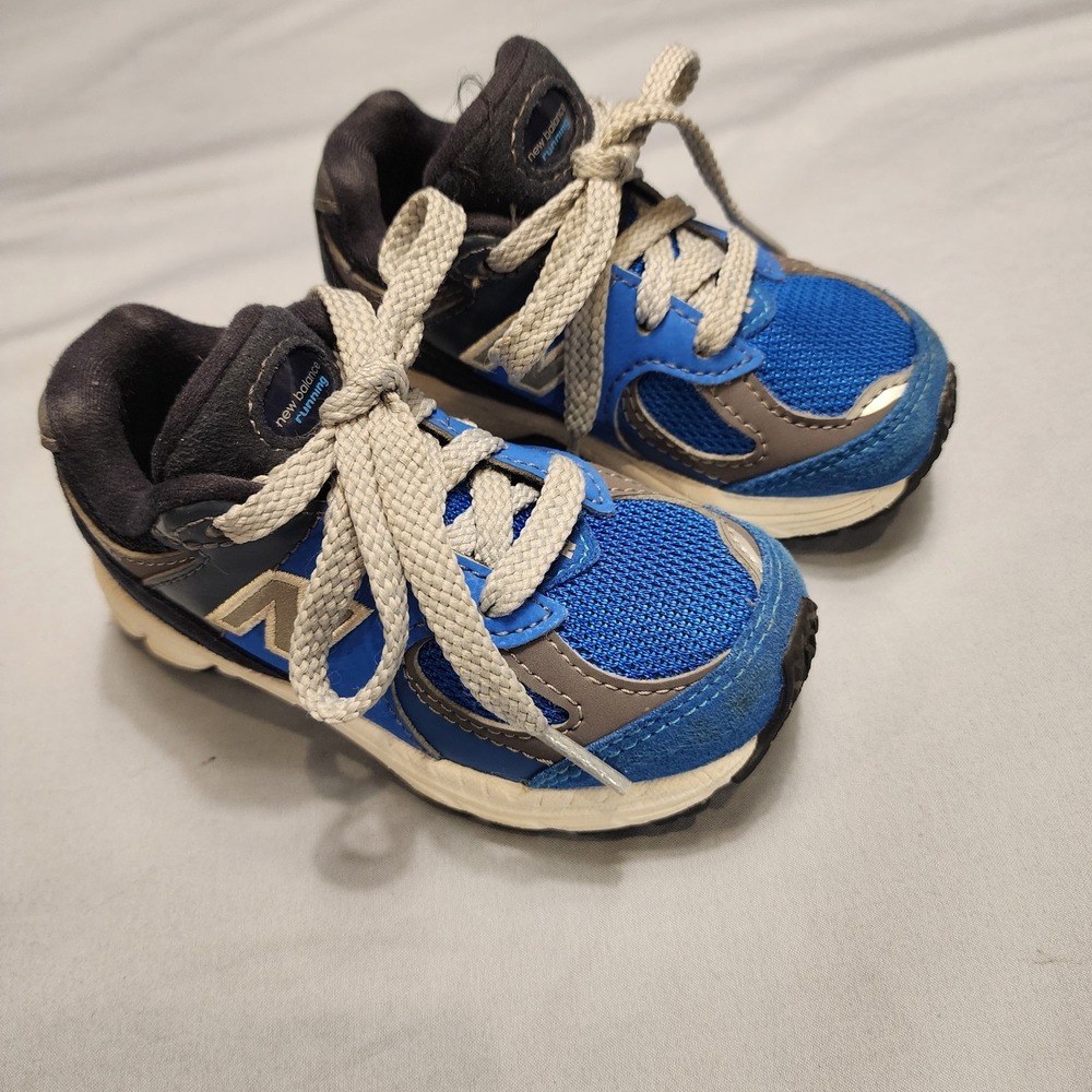 New Balance 2002 R Blue Eclipse Toddler Sneakers SZ 6 Classic Rough Tough